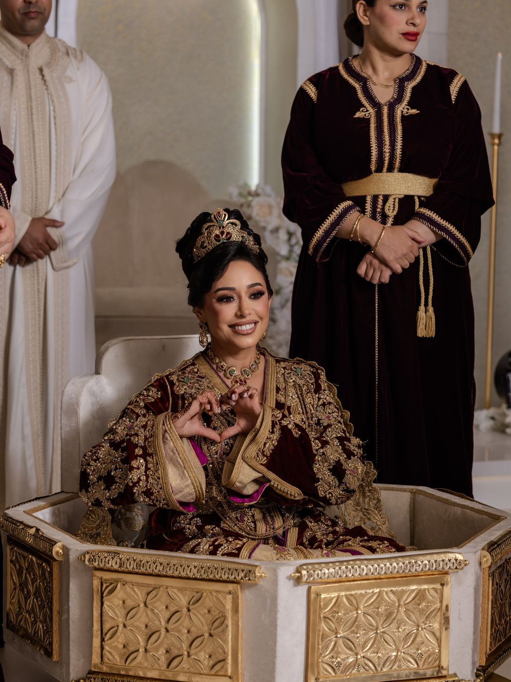 Bruid tijdens de amariya